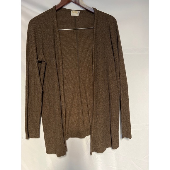 Nation Women's Brown Cardigan Sweater - Picture 1 of 4